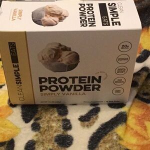 Simply Vanilla Protein Powder - Vanilla new